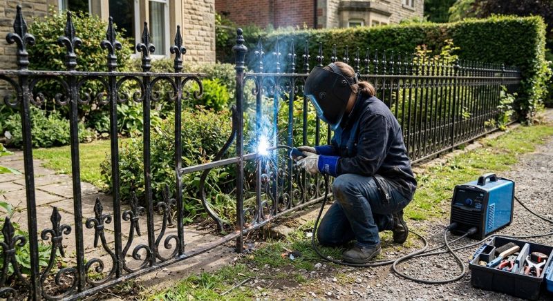 Metal Fence Repair Service