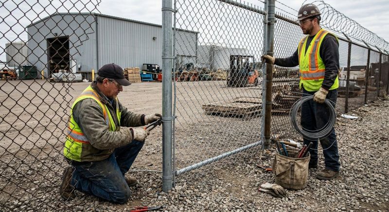 Metal Fence Repair Service