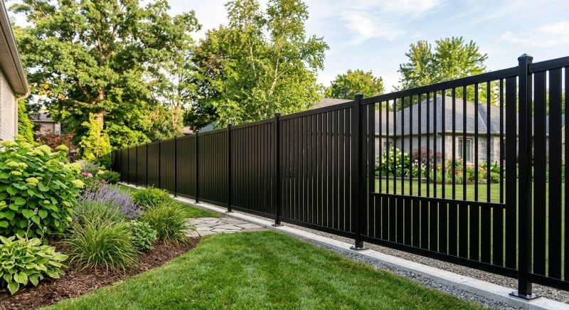 Steel Fence Replacement in Des Moines, IA