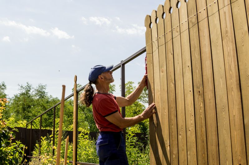 Timber Fence Installation in Roseville, CA